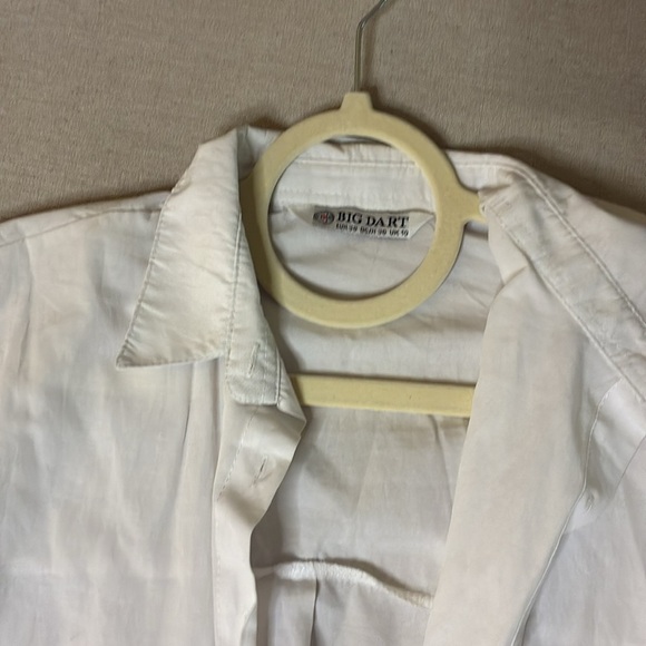 Classic White Casual Button Down Shirt - Picture 3 of 6